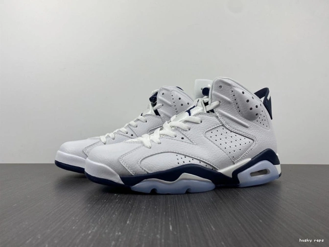 Husky Retro 6 Jordan CT8529-141 Midnight (2022) Navy 0724